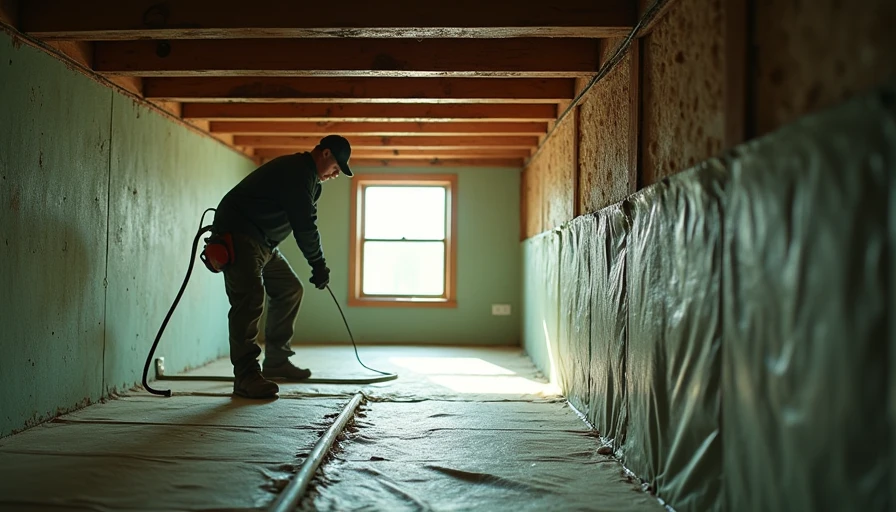 Visual context for crawl space maintenance