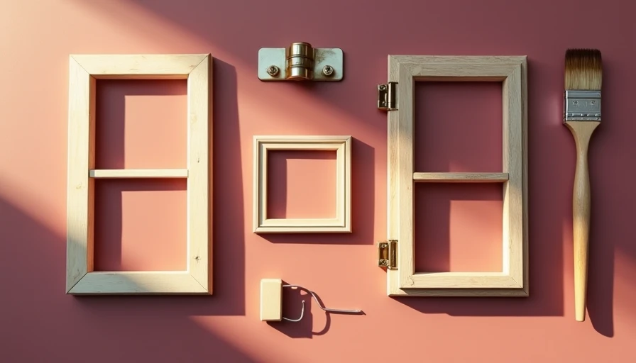 Visual context for window frame