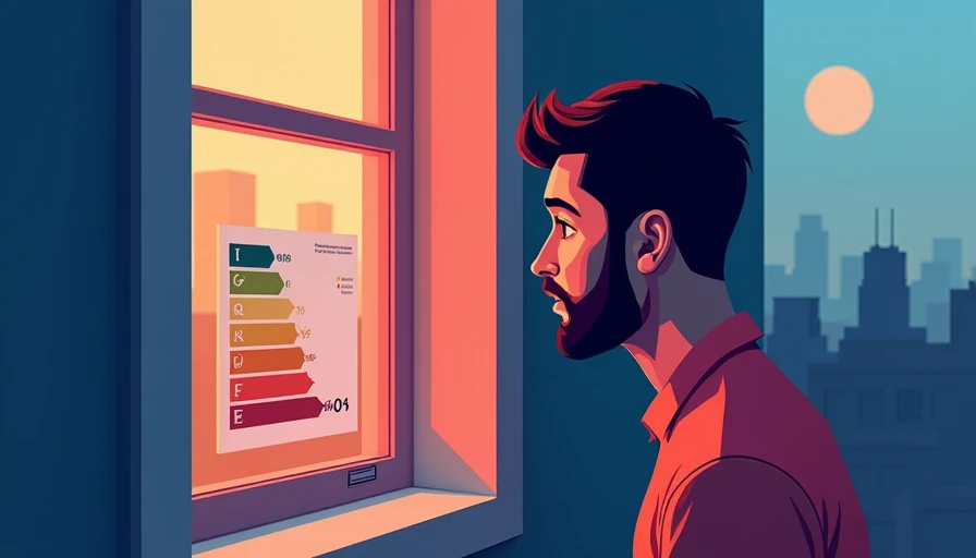 Visual context for window insulation rating