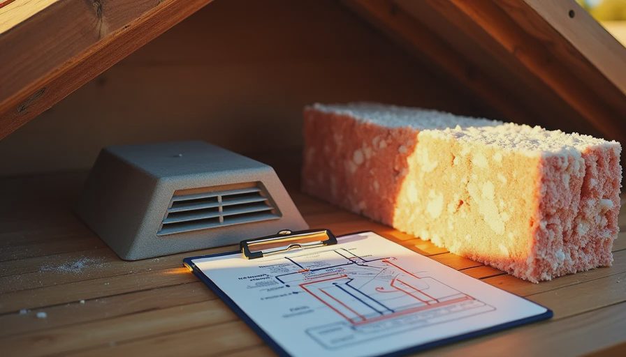 Visual context for attic ventilation